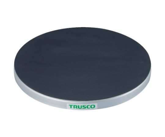 トラスコ中山 回転台　50Kg型　Φ400　ゴムマット張り天板 TC40-05G 1台
