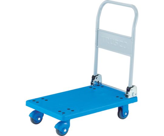 トラスコ中山 樹脂台車　グランカート　サイレント　折りたたみ　718x468 TP-X701 1台の通販は