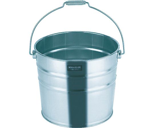 トラスコ中山 ステンレスバケツ　13L　300ΦXH260　取手付 T-MNM-13A 1個の通販は 8,415円