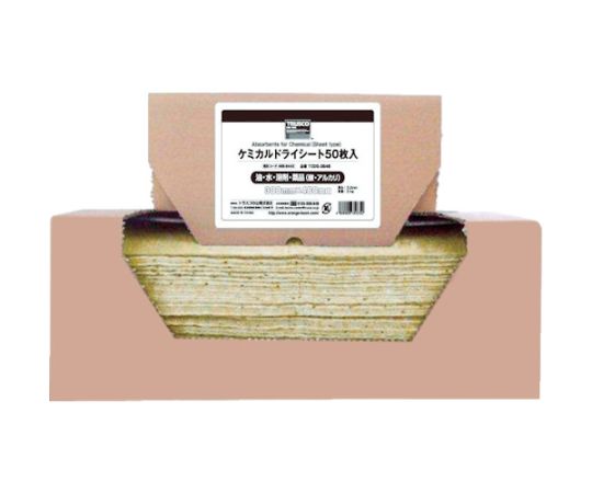 トラスコ中山 ケミカルドライシート　380×480　（50枚入） TCDS-3848 1箱(50枚入)