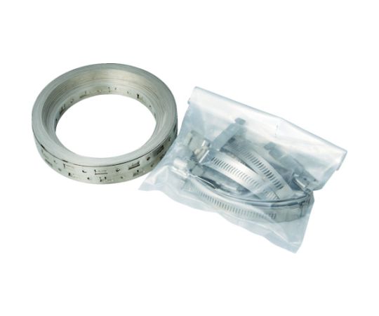 ブリーズ 自在ステンレスホースバンドキット（スクリューユニット付） 30m （1S（箱）=1個入） 4001 1個／セットの通販は