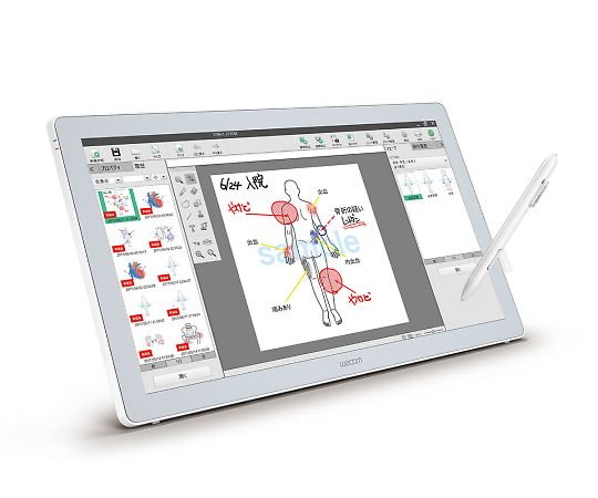 ワコム 液晶ペンタブレット　23.8型フルHD液晶ペン＆タッチ（ホワイト・医療機関向け） 1個