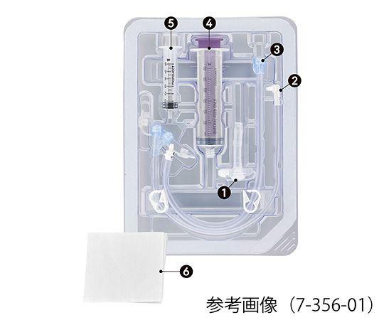 アバノス・メディカル MIC-KEYバルーンボタンENFitコネクタ（胃瘻交換用）　24Fr×4.0cm  1キット
