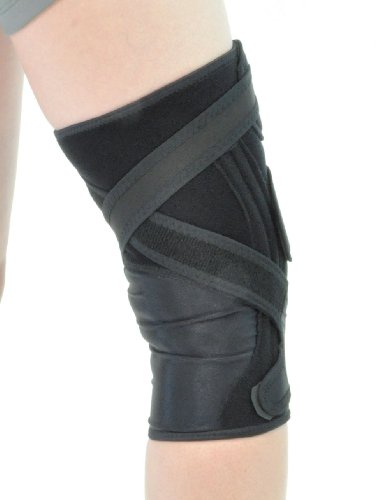 スポーツ 膝サポーター M 黒 bonbone 膝サポーター M.ACLest(マクレスト)黒 右Mの通販はau