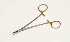 持針器（ヘガール氏）Ｔ／Ｃチップ付E007-014X(140MM)