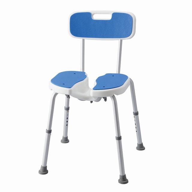 シャワーベンチ（背付・U字）マット付 MY-1249（5064W） 1台 松吉医科器械 24-6027-02　MY-1249(5064W)の通販は