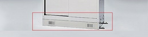 ステンレス薬品保管庫　ＨＳ-９Ｂ　【本体別売り：部品のみの販売となります】【アズワン】