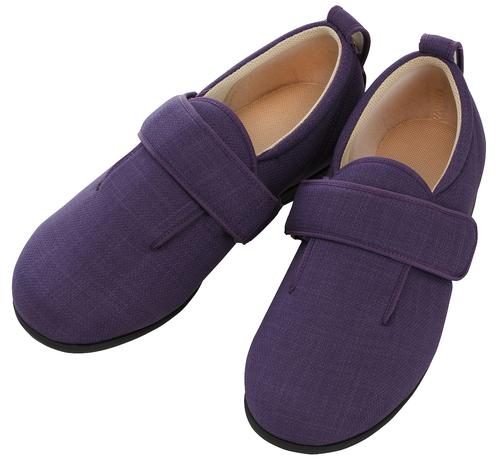 ﾀﾞﾌﾞﾙﾏｼﾞｯｸ 5E L 紫 7035 徳武産業 介護シューズ/リハビリシューズ 5,632円