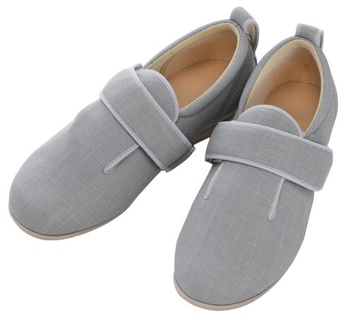 ﾀﾞﾌﾞﾙﾏｼﾞｯｸ 5E LL ｸﾞﾚｰ 7035 徳武産業 介護シューズ/リハビリシューズの通販は 6,705円