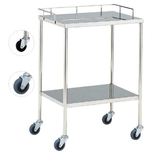 器械台 手摺付（φ50mm） MY-1009A（600X450X800 1台 松吉医科器械 01-2265-00の通販は 14,230円