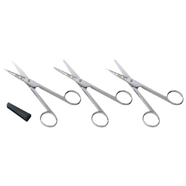 フェザー替刃剪刀（替刃）片尖C 5ペアイリ 1箱 フェザー安全剃刀 23-5463-05　5ﾍﾟｱｲﾘの通販は 5,105円