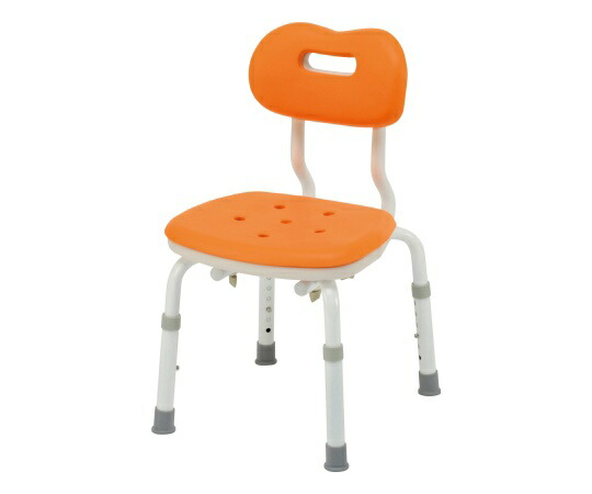 パナソニックエイジフリー ※シャワーチェア ユクリア ｺﾝﾊﾟｸﾄｽﾂｰﾙN背付 ｵﾚﾝｼﾞの通販は