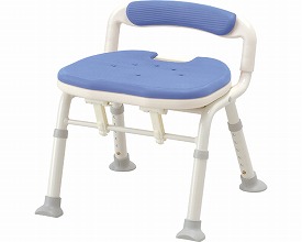 ※○ｺﾝﾊﾟｸﾄ折ﾘﾀﾀﾐｼｬﾜｰﾍﾞﾝﾁ IC骨盤 ﾌﾞﾙｰ 536-380 アロン化成