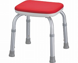 ○ｼｬﾜｰﾍﾞﾝﾁMini(背なし) ﾚｯﾄﾞ 536-182 アロン化成