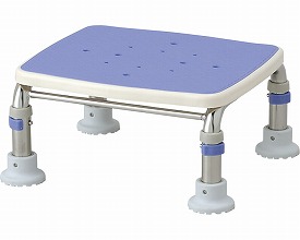 ○ｽﾃﾝﾚｽ製浴槽台R ｼﾞｬｽﾄ12-15 ﾌﾞﾙｰ 536-493 アロン化成