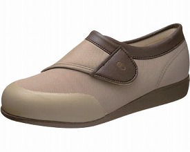 快歩主義L049 22.0cm ｵﾘｰﾌﾞ KS22182 アサヒシューズ 介護シューズ/リハビリシューズ