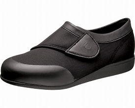 快歩主義L049 22.5cm ﾌﾞﾗｯｸ　     9373 KS22183 アサヒシューズ 介護シューズ/リハビリシューズ