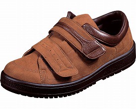 Vｽﾃｯﾌﾟ04 左足25.0cm ﾌﾞﾗｳﾝ 4 ムーンスター 介護シューズ/リハビリシューズの通販は