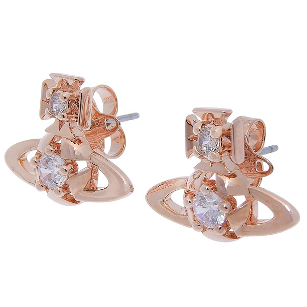 ヴィヴィアンウエストウッド アクセサリー レディース ピアス ピンクゴールド LEE ORB EARRING 6201037C02G103 VIVIENNE WESTWOOD