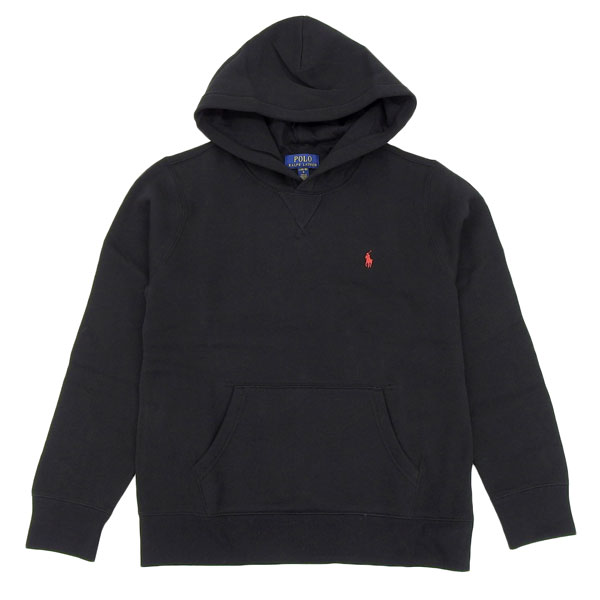 ラルフローレン 衣類 レディース キッズ スウェットパーカー L(14-16) ブラック 323749954059LBK RALPH LAUREN