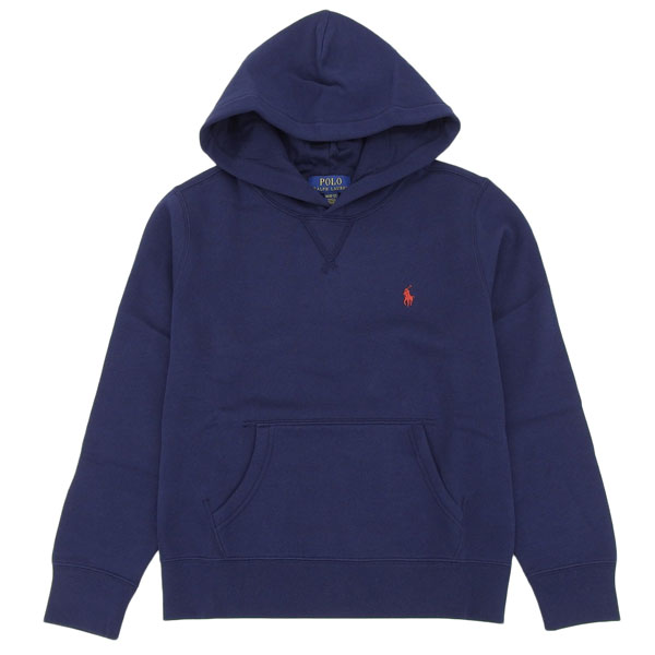 ラルフローレン 衣類 レディース キッズ スウェットパーカー M(10-12) ネイビー 323749954060MNV RALPH LAUREN