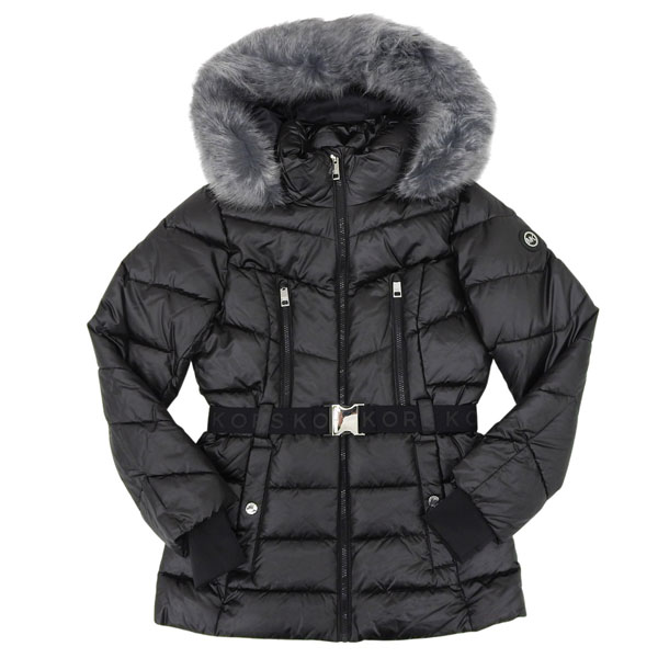 マイケルコース 衣類 レディース パファージャケット アウトレット XS ブラック AA423967-BLACKXS MICHAEL KORS 26,615円