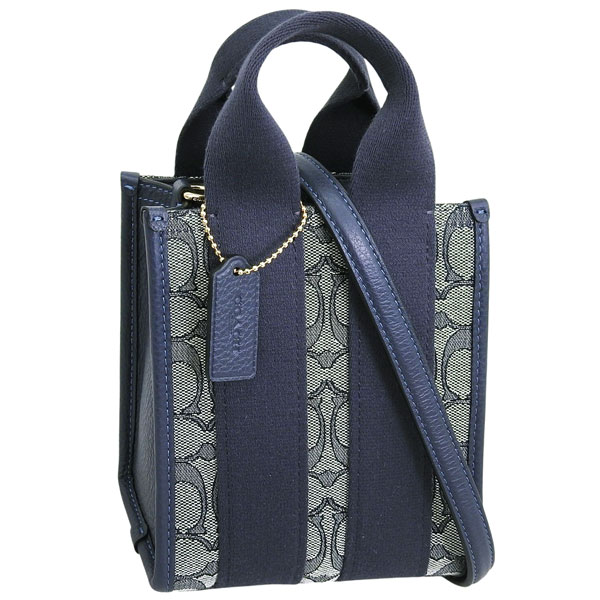 コーチ バッグ レディース 2WAY ショルダーバッグ ハンドバッグ アウトレット ネイビーマルチ SMTH MIN TT JCQRD CCL75IMX1X COACH