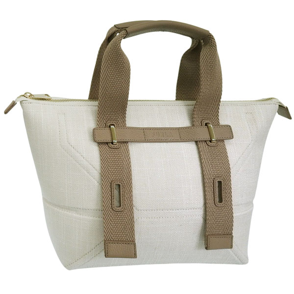 フルラ バッグ レディース トートバッグ アウトレット キャンバス オフホワイト GIOVE EDRA-TOTE M BAG WB01178BX30151981S FURLA