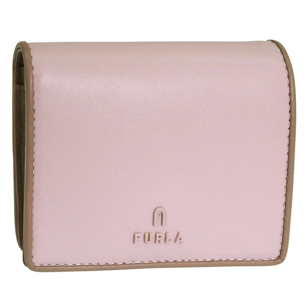 フルラ 財布 レディース 二つ折り財布 アウトレット レザー ピンクマルチ FURLA CAMELIA S COMPACT WALLET BIFOLD COIN WP00304BX09173161S FURLA