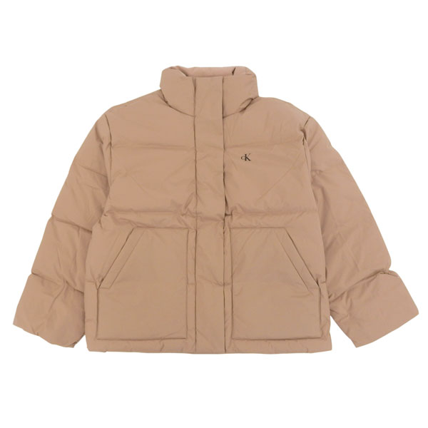 カルバンクライン 衣類 レディース ダウンジャケット S ベージュ 47D587G-PAIS CALVIN KLEIN