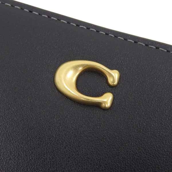 コーチ 財布 レディース 長財布 レザー ブラック RFC LTH ESS SLM WLT CZ096B4BK COACH_5