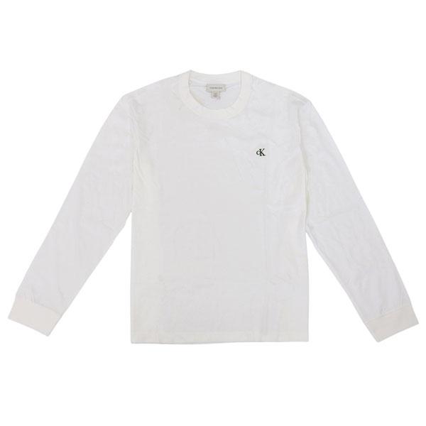 カルバンクライン 衣類 メンズ ロンT M コットン ホワイト LV04RD247GWHM CALVIN KLEIN