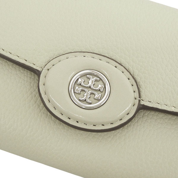 トリーバーチ 財布 レディース 三つ折り財布 アウトレット レザー グリーン ROBINSON PEBBLED SMALL WALLET 165002-300 TORY BURCH_5