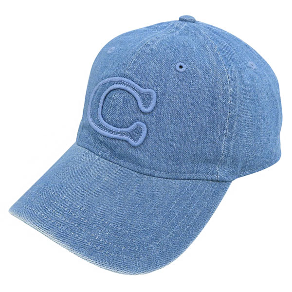 コーチ 帽子 メンズ レディース キャップ ONE コットン インディゴ SCC BBALL HAT CCN89IND COACH