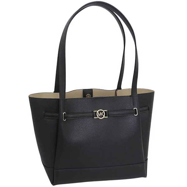 マイケルコース バッグ レディース トートバッグ アウトレット レザー ブラック D35F4G6RT3T-001 MICHAEL KORS A4対応