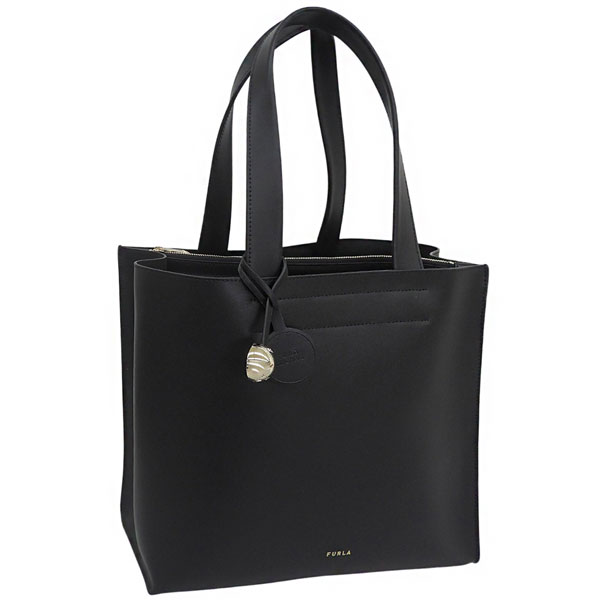 フルラ バッグ メンズ レディース トートバッグ レザー ブラック FURLA DIVIDE IT M TOTE WB02037BX3104O6000 FURLA