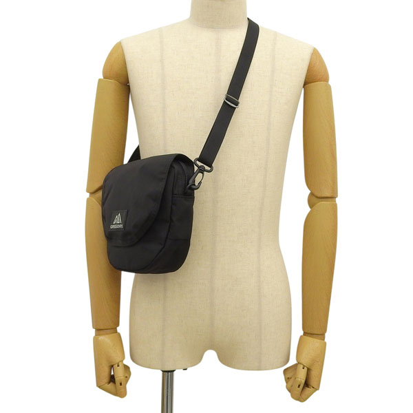 グレゴリー バッグ メンズ レディース ショルダーバッグ ブラック CLASSIC BAGS LAUGHING SHOULDER GR1386251041 GREGORY_5
