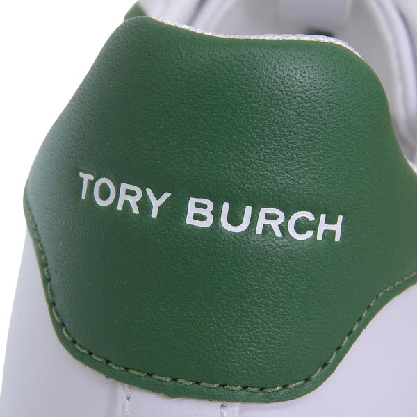トリーバーチ 靴 レディース スニーカー アウトレット 25cm レザー ホワイト DOUBLE T HOWELL RUFFLE COURT 161140-30025 TORY BURCH_5