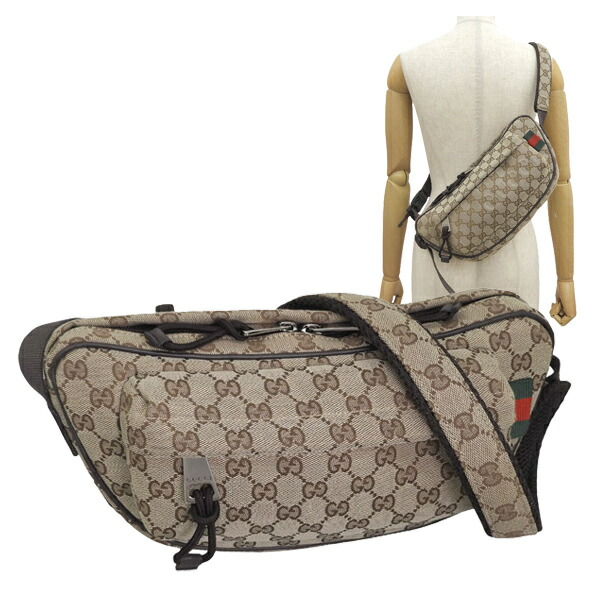 グッチ バッグ レディース ショルダーバッグ アウトレット GGキャンバス ベージュ FADUK CROSSBODY BAG 802096FADUK9853 GUCCI