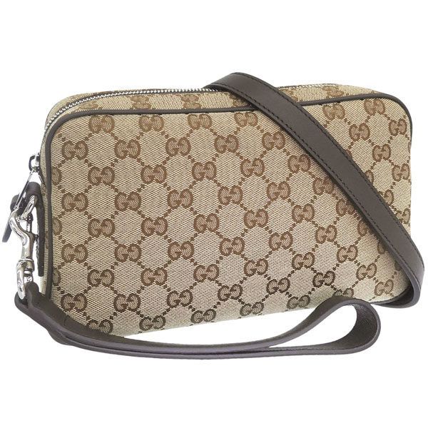 グッチ バッグ レディース 2WAY ショルダーバッグ セカンドバッグ アウトレット GGキャンバス ブラウン FAEPS CROSSBODY BAGS 834802FAEPS9752 GUCCI