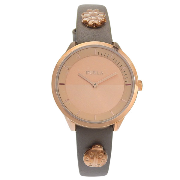 フルラ 小物 レディース 腕時計 GP×レザー ローズゴールド PIN 31mm 2Ｈ DIAL IVORY ST R4251112506 FURLA_1