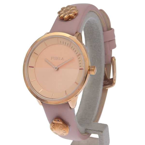 フルラ 小物 レディース 腕時計 GP×レザー ピンク PIN 31mm 2Ｈ RG DIAL PINK ST R4251112509 FURLA
