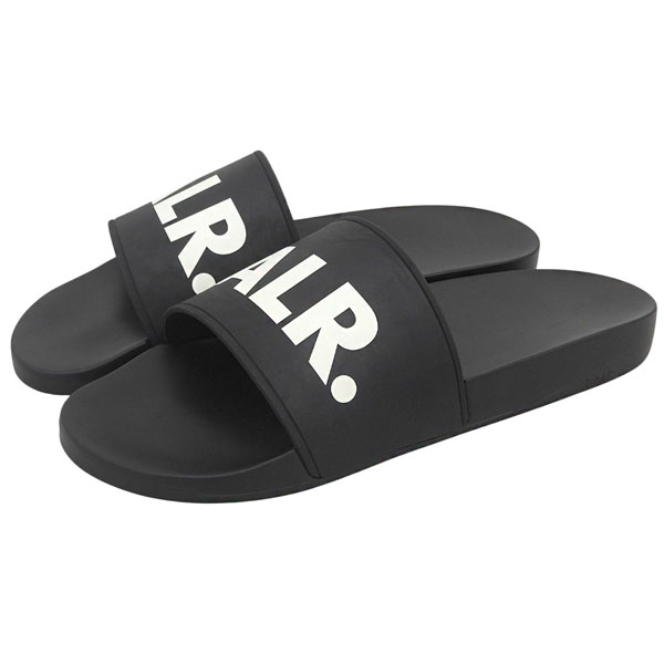 山高帽子 靴 メンズ 家庭用スリッパ 27糎 黒いこと Classic Brand Slide B67201001JETBK27 BALR.