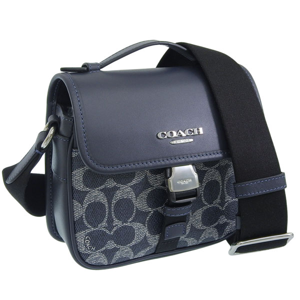 コーチ バッグ メンズ ショルダーバッグ アウトレット デニム RCR SIG CHRMS CEB25SVDY7 COACH
