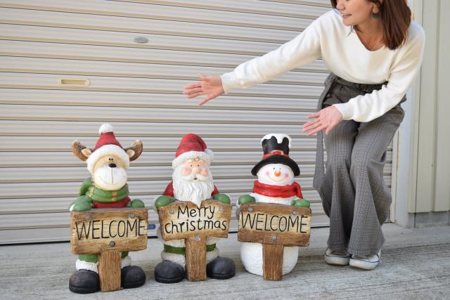 サンタクロース オーナメント イルミネーション 電飾 飾り 置物 クリスマス 玄関 音楽 かわいい Merry Christmasの通販はau Pay マーケット こぼんさい Au Pay マーケット店