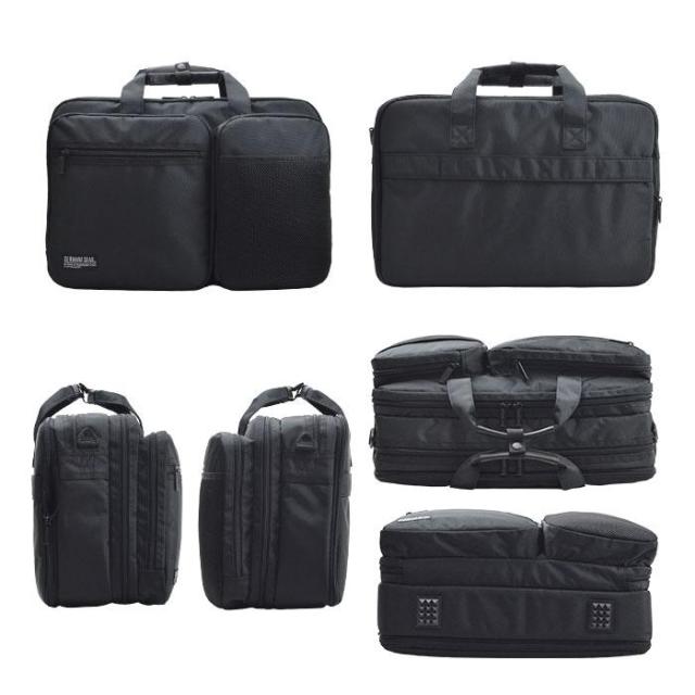 ビジネスバッグ ブリーフケース メンズ 2層 2way 大容量 軽い 軽量 撥