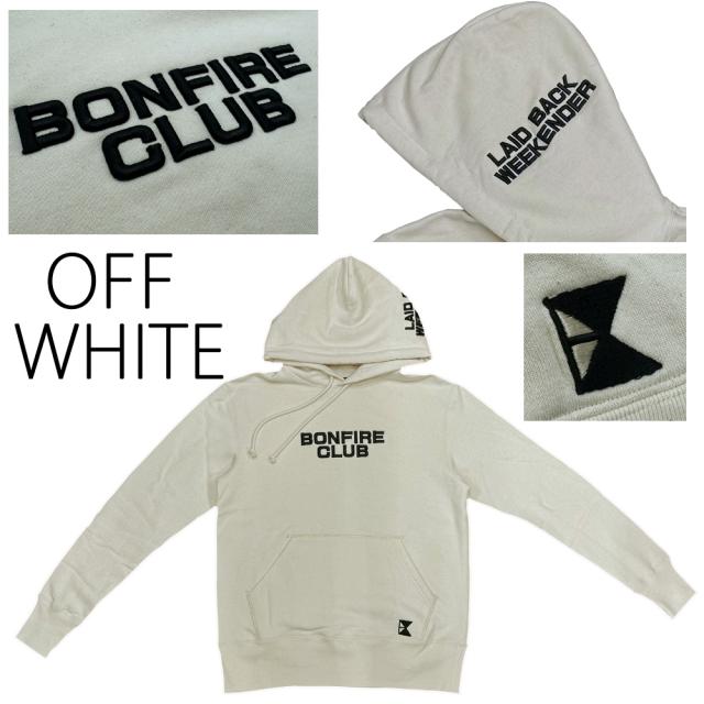 BONFIRE CLUB 日本製 立体刺繍 ヴィンテージ製法パーカ 全3色 2サイズ展開 パーカー_12