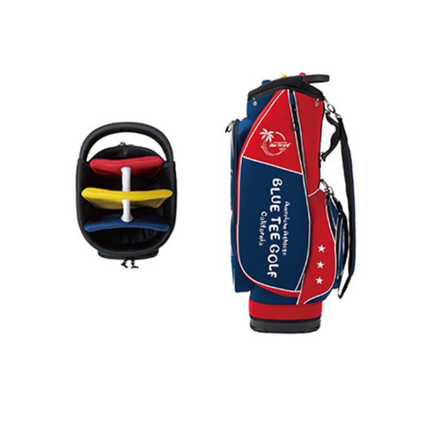 BLUE TEE GOLF キャディバッグ　9.0インチ BLUE TEE GOLF ブルーティーゴルフ 9.0型 キャディバッグ HI HAWAII