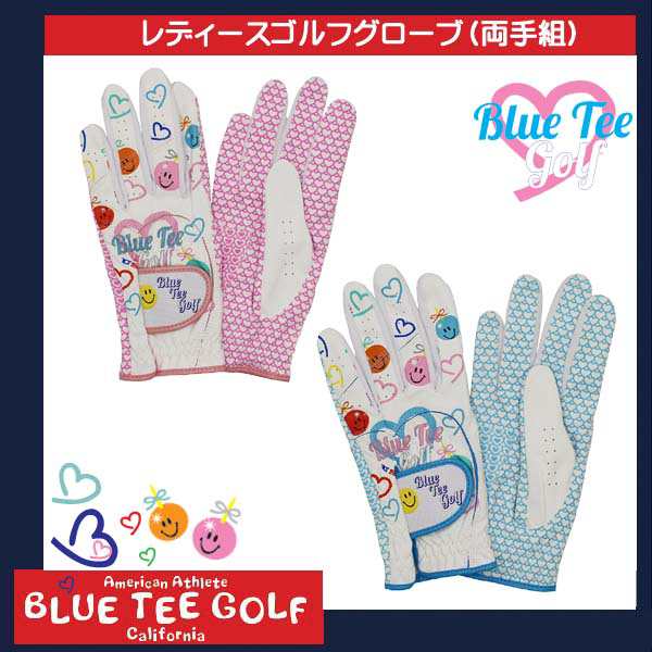 BLUE TEE GOLF ブルーティーゴルフ レディース グローブ 両手組 5