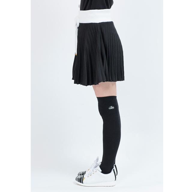 M•U SPORTS ニットスカート ブラック ホワイト MU SPORTS MUスポーツ レディース ニット スカート 全2色 3サイズ